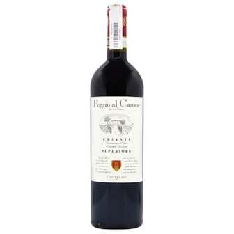 Вино Poggio al Casone Chianti Superiore червоне сухе 12,5% 0,75л