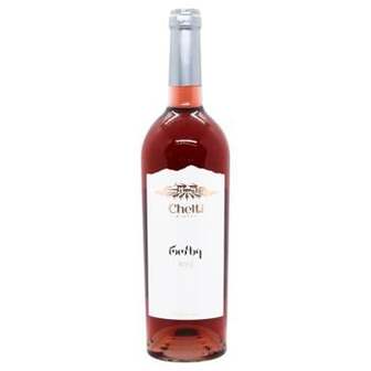 Вино Chelti Saperavi Rose сухе рожеве 13% 0,75л