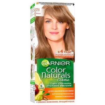 Крем-фарба для волосся Garnier Color Naturals 7.1 Вільха