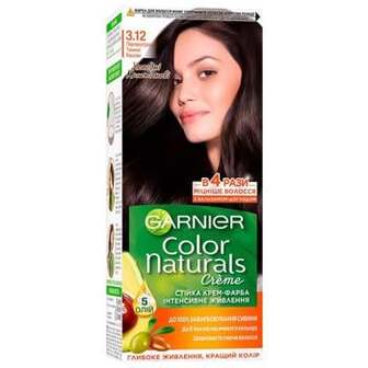 Фарба для волосся Garnier Color Naturals 3.12 Перламутровий темний каштан 112мл