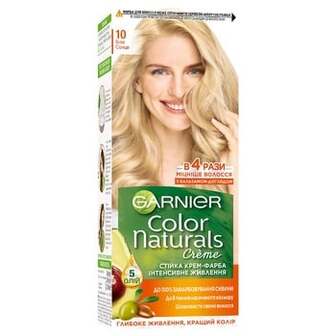 Фарба для волосся Garnier Color Naturals з 3-ма оліями №10 Біле сонце