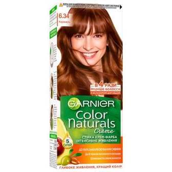 Крем-фарба для волосся Garnier Color Naturals 6.34 Карамель