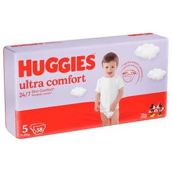 Підгузки Huggies Ultra Comfort 5 12-22кг 58шт