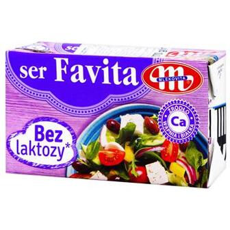 Сир Mlekovita Favita м'який без лактози 45% 270г