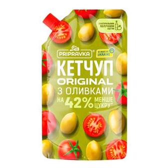 Кетчуп Pripravka Original з оливками 250г