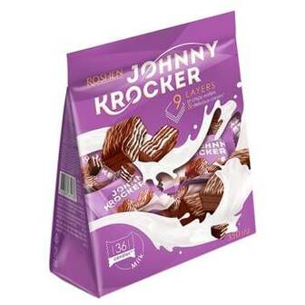 Цукерки Roshen Johnny Krocker Milk 350г