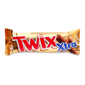 Батончик Twix Extra печиво і карамель у молочному шоколаді 75г