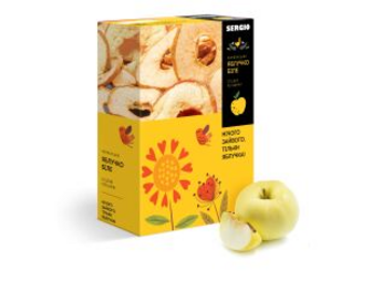 Яблуко сушене біле кільцями Sergio 150 г