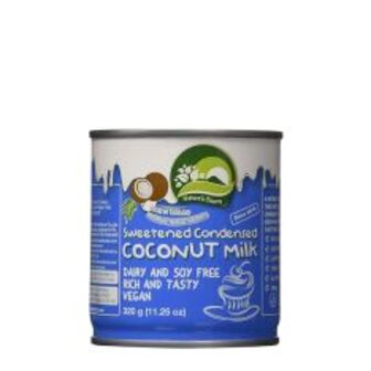 Молоко згущене кокосове з цукром Nature's Charm 320 г