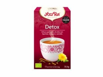 Чай трав’яний з прянощами "Детокс" органічний Yogi Tea 30 г