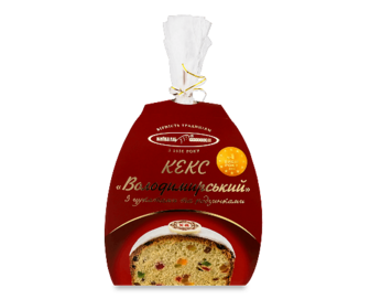Кекс «Київхліб» «Володимирський» упакований 600г