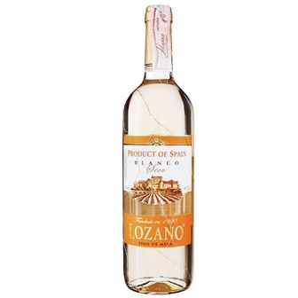 Вино Lozano Vino de Mesa біле сухе 11% 0,75л