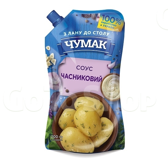 Соус 200г Чумак Часниковий д/п 