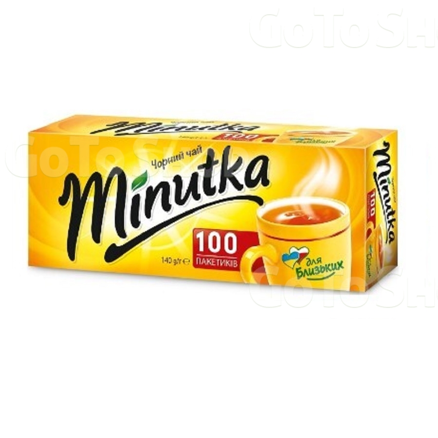 Чай (100 ф/п х 1,4 г) MINUTKA BLACK TEA чорний  Польша 