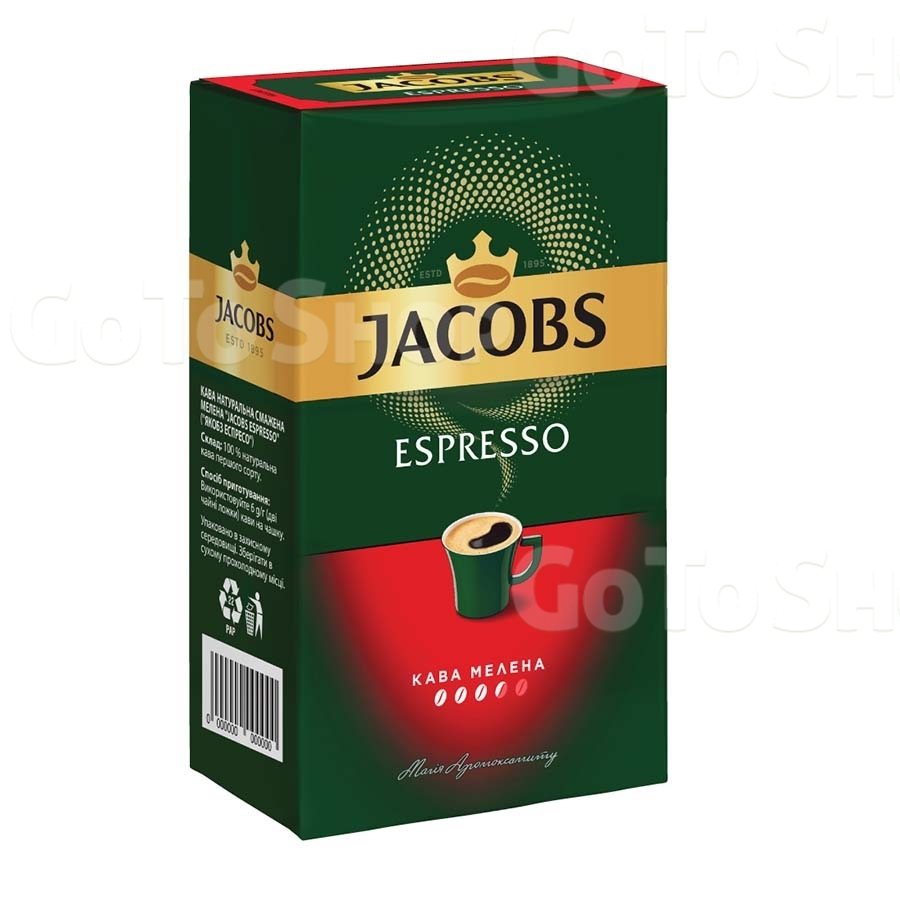 Кава 450г Jacobs Monarch Espresso мелена 