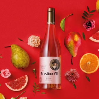 Вино 0,75 л Faustino VII сухе рожеве 13% об скл/пл Іспанія 