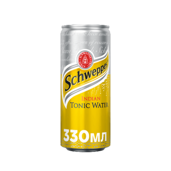 Напій соковмісний Schweppes Indian Tonic, 0,33л