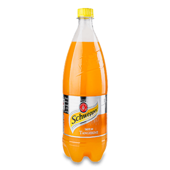 Напій соковмісний Schweppes Tangerine сильногазований, 1л