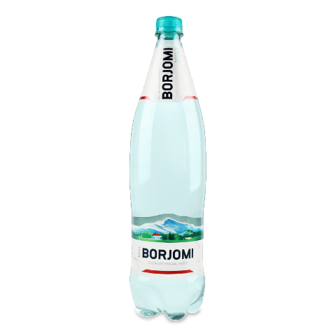 Вода мінеральна Borjomi сильногазована, 1,25л