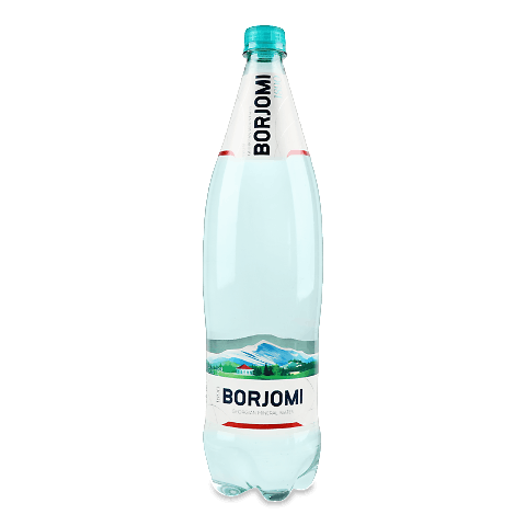 Вода мінеральна Borjomi сильногазована, 1,25л