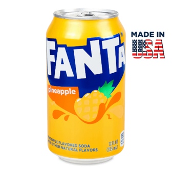 Напій Fanta Pineapple з/б, 0,355л