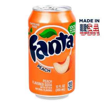 Напій Fanta Peach з/б, 0,355л