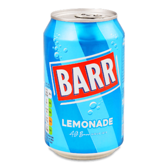 Напій Barr Lemonade безалкогольний газований з/б, 0,33л (0,33л)