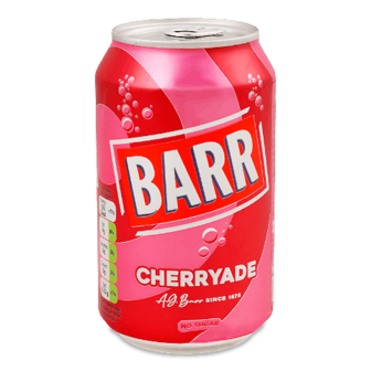 Напій Barr Cherryade безалкогольний газований з/б, 0,33л