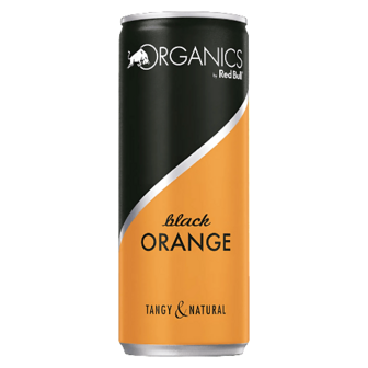 Напій Organics Black Orange безалкогольний газований з/б, 250мл (250мл)