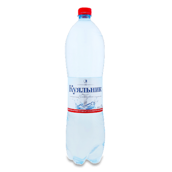 Вода «Куяльник №1» лікувально-столова хлоридно-натрієва насичена СО2 сильногазована, 1,5л