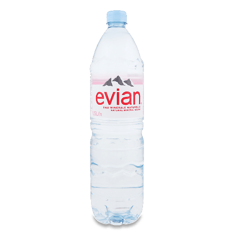 Вода мінеральна Evian, 1,5л