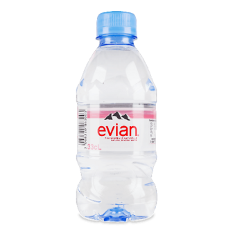 Вода мінеральна Evian, 0,33л