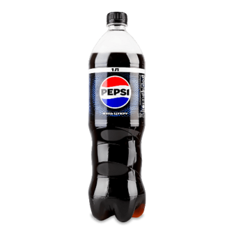 Напій Pepsi Black безалкогольний сильногазований, 1л