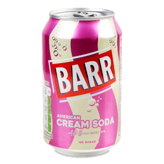 Напій Barr Icream Soda безалкогольний газований з/б, 0,33л