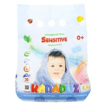 Пральний порошок для дитячого одягу Karapuz Sensitive 0+ 2,4кг