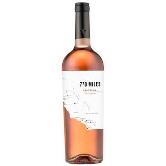 Вино 770 Miles Zinfandel Rose рожеве напівсухе 10% 0,75л