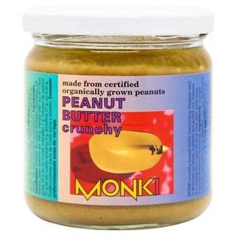 Паста арахісова Monki кранч органічна 330г