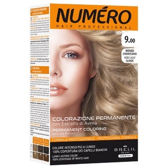 Фарба для волосся Brelil Professional Numero 9.00 Very light blonde Світлий блонд 140мл