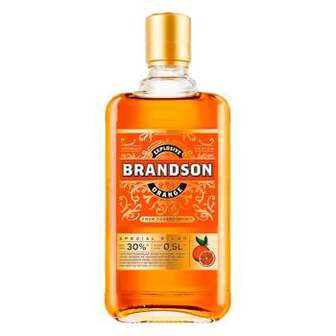 Бренді Brandson Апельсин 30% 0,5л