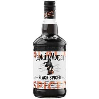 Ромовий напій Captain Morgan Black Spiced 40% 0,7л