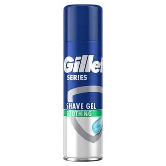 Гель для гоління Gillette Sensitive Skin для чутливої шкіри 200мл
