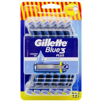Бритви одноразові Gillette Blue3 Plus Comfort 12шт