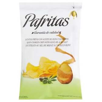 Чіпси картопляні Pafritas з морською сіллю 40г