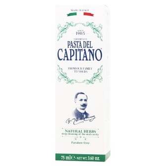 Зубна паста Pasta Del Capitano 1905 натуральні трави 75мл