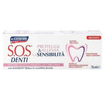 Зубна паста S.O.S Denti Захист чутливих зубів 75мл