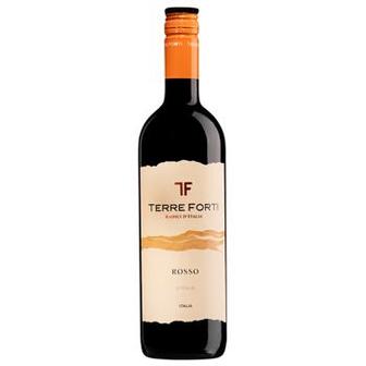 Вино Terre Forti Rosso червоне сухе 12% 0,75л
