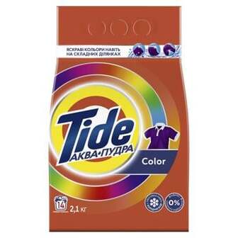 Пральний порошок Tide Color Аква-пудра автомат 2,1кг
