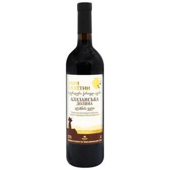 Вино Зоря Кахетії Алазанська долина червоне напівсолодке 12,5% 0,75л