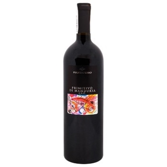 Вино Piantaferro Primitivo di Manduria червоне сухе 14% 0,75л