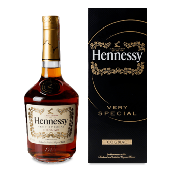 Коньяк Hennessy VS в подарунковій упаковці 0,5л